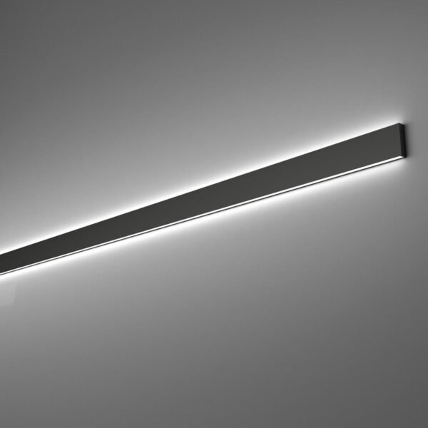 lampara de pared alique lineal luz led calida bidireccional diseño moderno hogar oficina